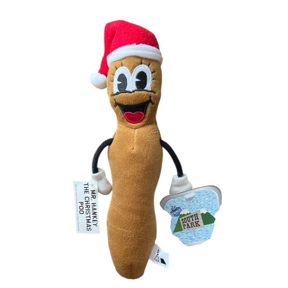 Vintage South Park Mr. Hankey The Christmas Poo 9" Plush Comedy Central 1998
